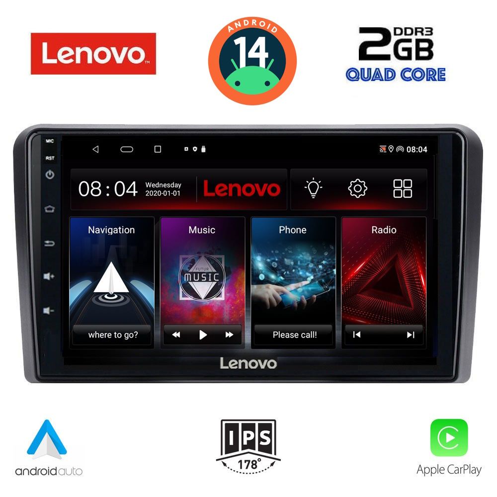 LENOVO LVD 2441_CPA (9inc) MULTIMEDIA TABLET for MITSUBISHI OUTLANDER mod. 2001-2005