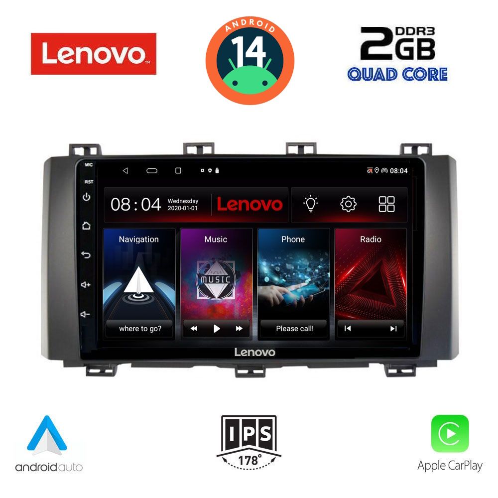 LENOVO LVD 2568_CPA (9inc) MULTIMEDIA TABLET for SEAT ATECA mod. 2017>