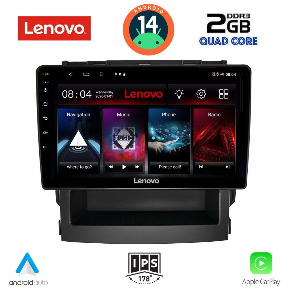 LENOVO LVD 2664_CPA (9inc) MULTIMEDIA TABLET for SUBARU FORESTER - IMPREZA mod. 2019>