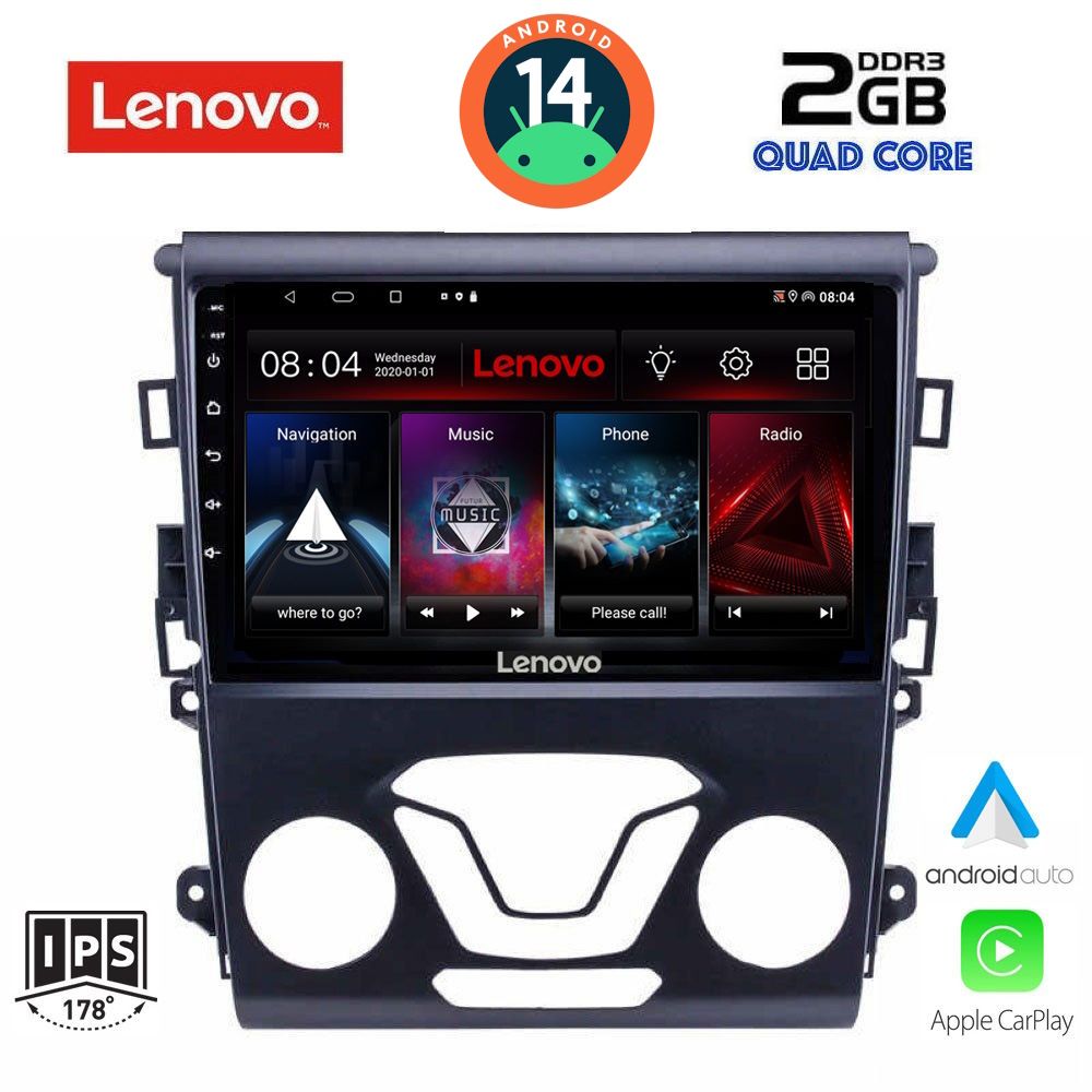 LENOVO LVD 2164_CPA A/C (9inc) MULTIMEDIA TABLET for FORD MONDEO mod. 2014>