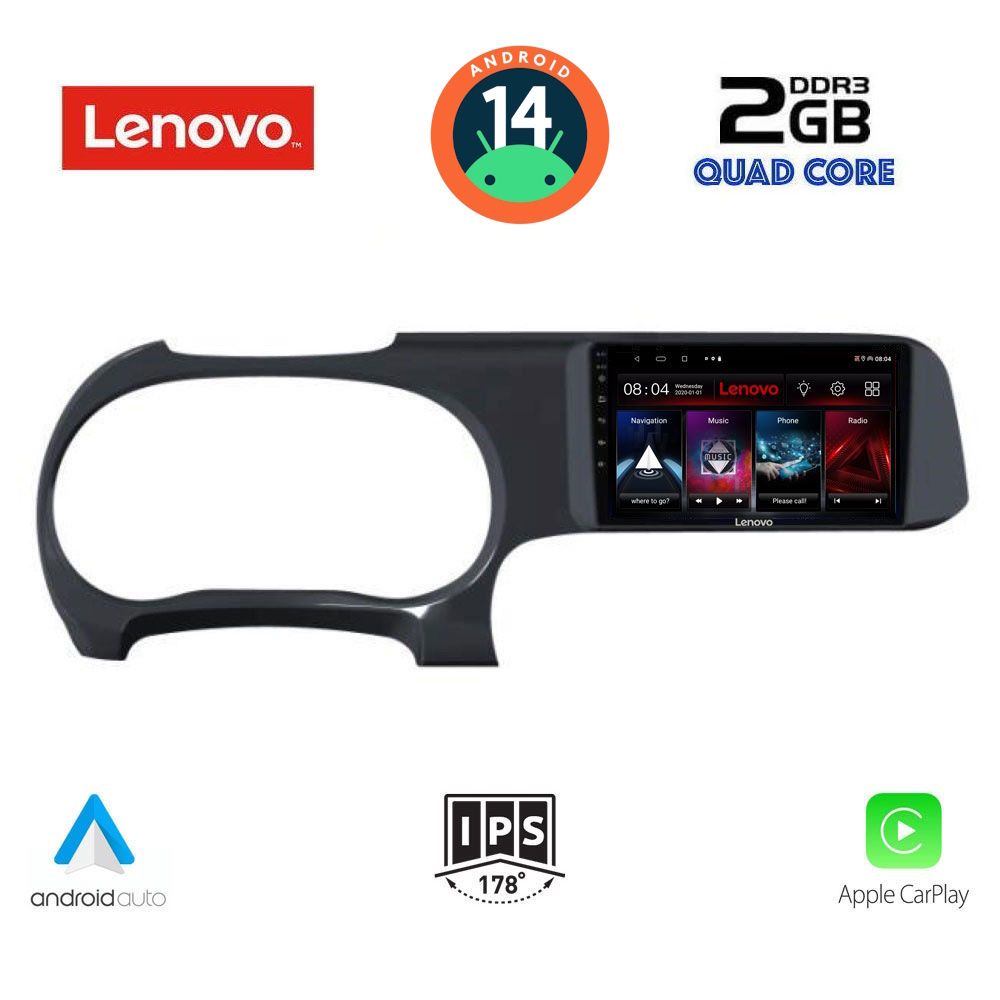 LENOVO LVD 2225_CPA (9inc) MULTIMEDIA TABLET for HYUNDAI i10 mod. 2020>