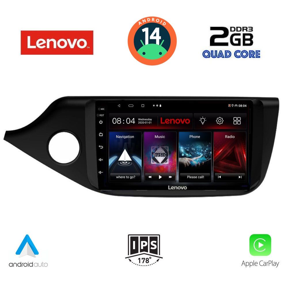 LENOVO LVD 2302_CPA (9inc) MULTIMEDIA TABLET for KIA CEED mod. 2012-2018