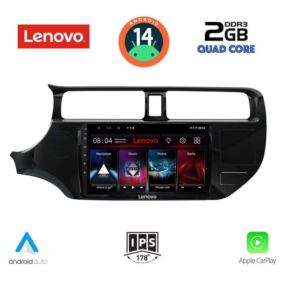 LENOVO LVD 2314_CPA (9inc) MULTIMEDIA TABLET for KIA RIO mod. 2012-2015