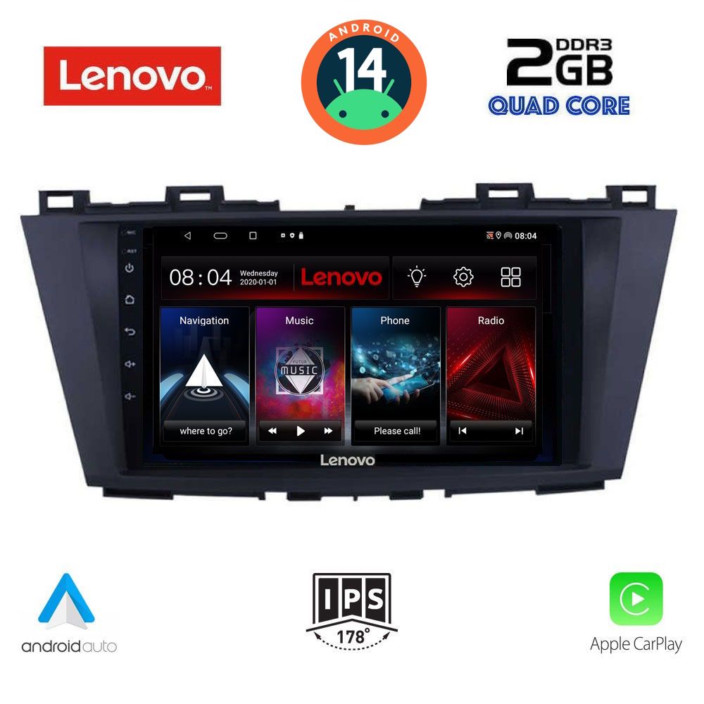 LENOVO LVD 2371_CPA (9inc) MULTIMEDIA TABLET for MAZDA 5 mod. 2011>