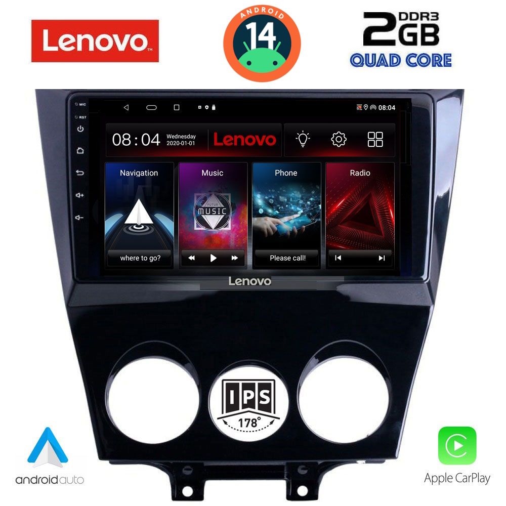 LENOVO LVD 2395_CPA (9inc) MULTIMEDIA TABLET for MAZDA RX8 mod. 2008>