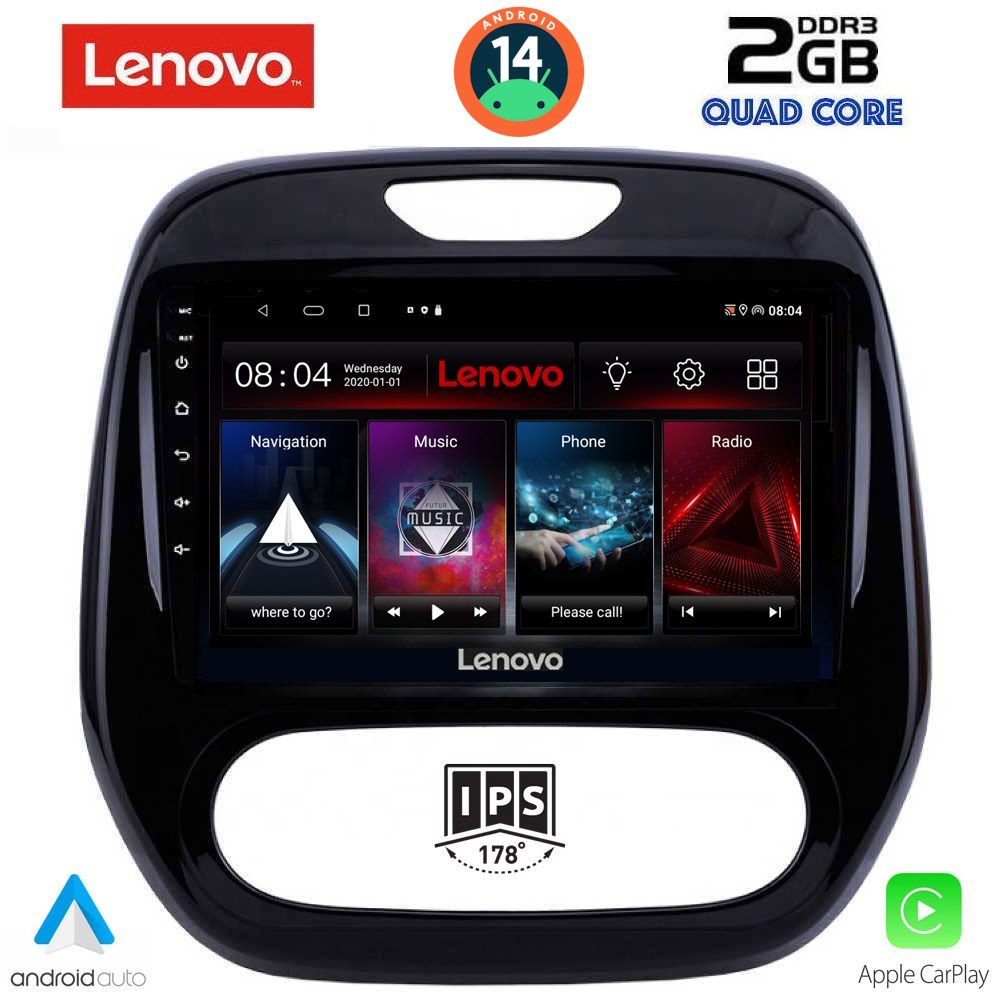 LENOVO LVD 2542_CPA (9inc) MULTIMEDIA TABLET for RENAULT CAPTUR mod. 2013-2019