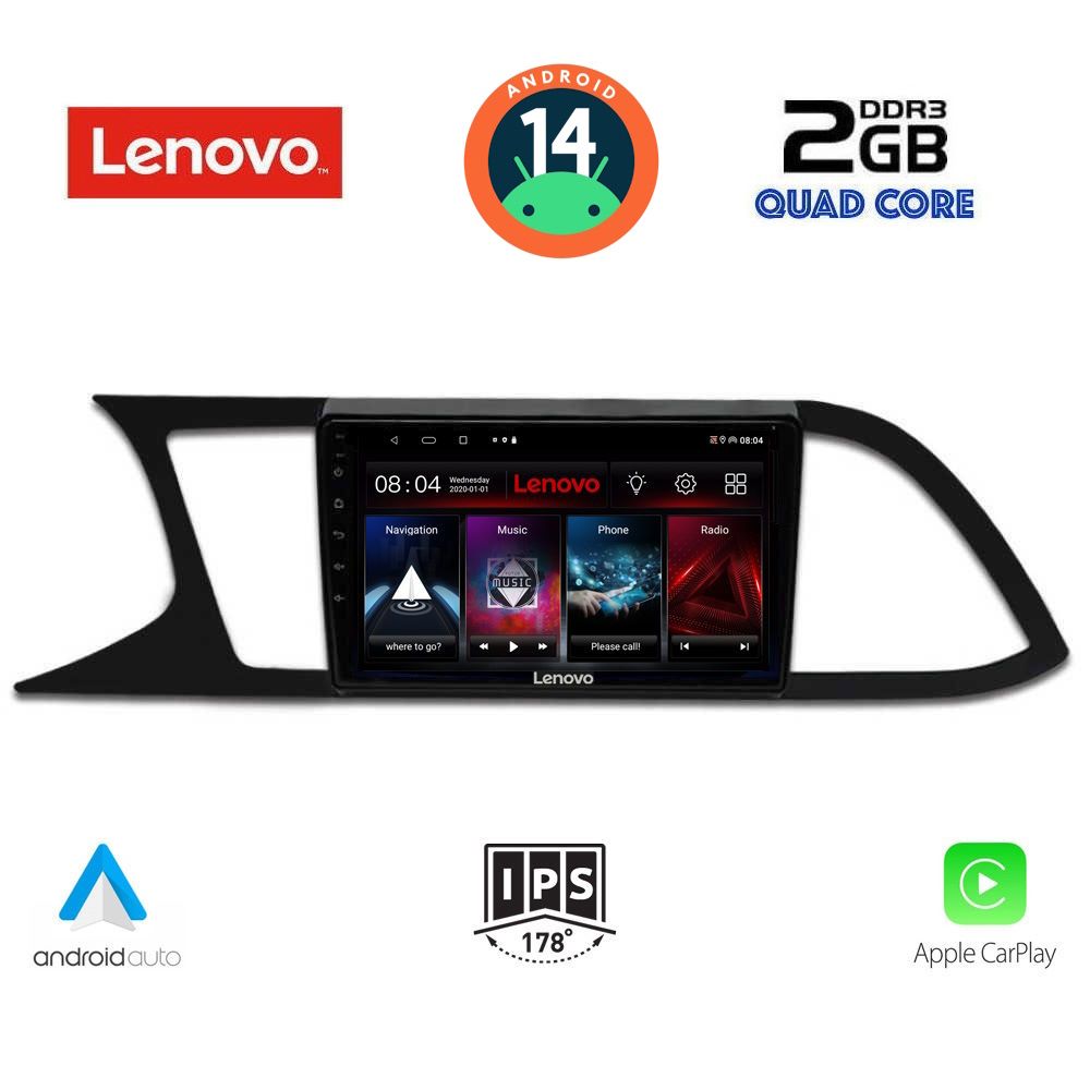 LENOVO LVD 2575_CPA (9inc) MULTIMEDIA TABLET for SEAT LEON mod. 2012-2021