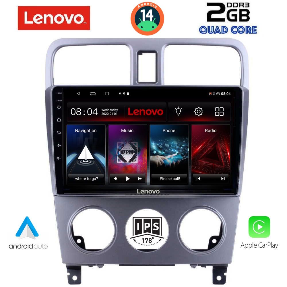 LENOVO LVD 2661_CPA (9inc) MULTIMEDIA TABLET for SUBARU FORESTER  mod. 2002-2008