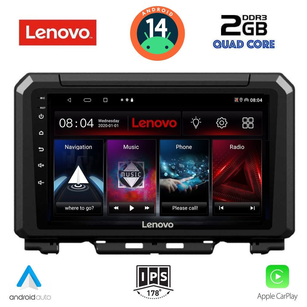 LENOVO LVD 2679_CPA (9inc) MULTIMEDIA TABLET for SUZUKI JIMNY mod. 2017>