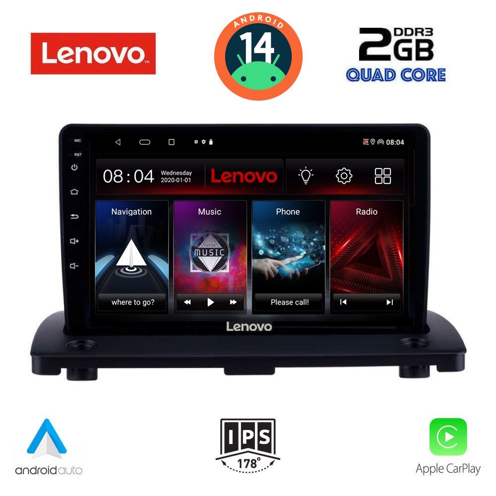 LENOVO LVD 2789_CPA (9inc) MULTIMEDIA TABLET for VOLVO XC90 mod. 2002-2014