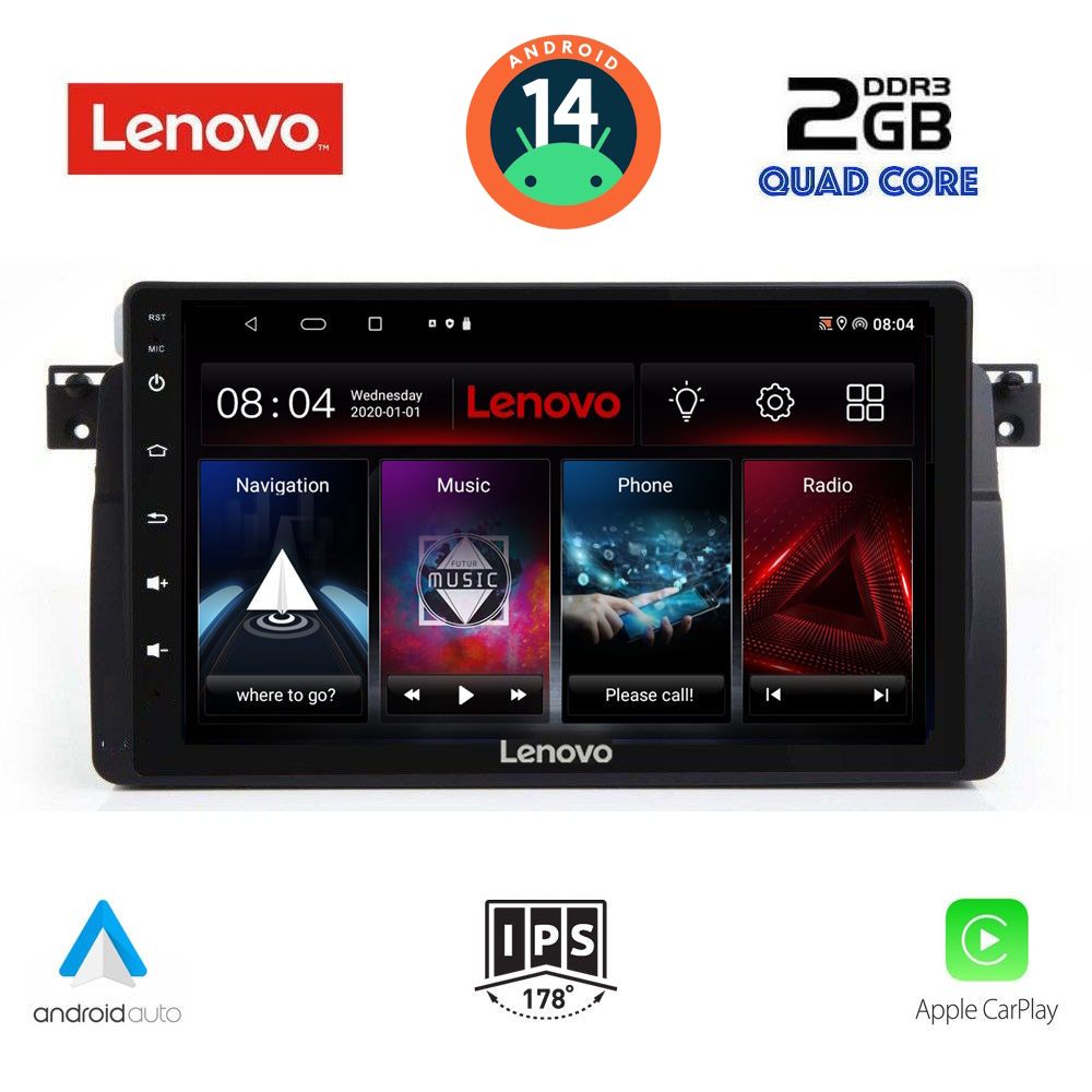 LENOVO LVD 2042_CPA (9inc) MULTIMEDIA TABLET for BMW E46 mod. 1998-2005