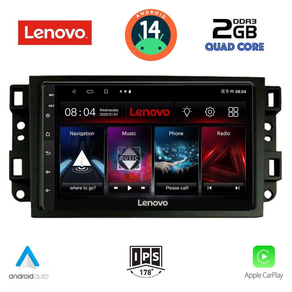 LENOVO LVD 2070_CPA (10inc) MULTIMEDIA TABLET for CHEVROLET ALL mod. 2004-2011