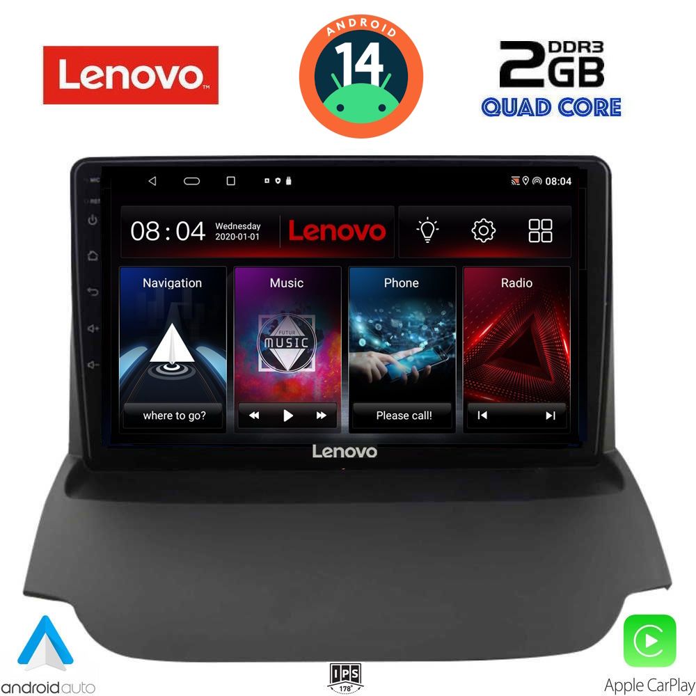 LENOVO LVD 2150_CPA (9inc) MULTIMEDIA TABLET for FORD ECOSPORT mod. 2012-2018