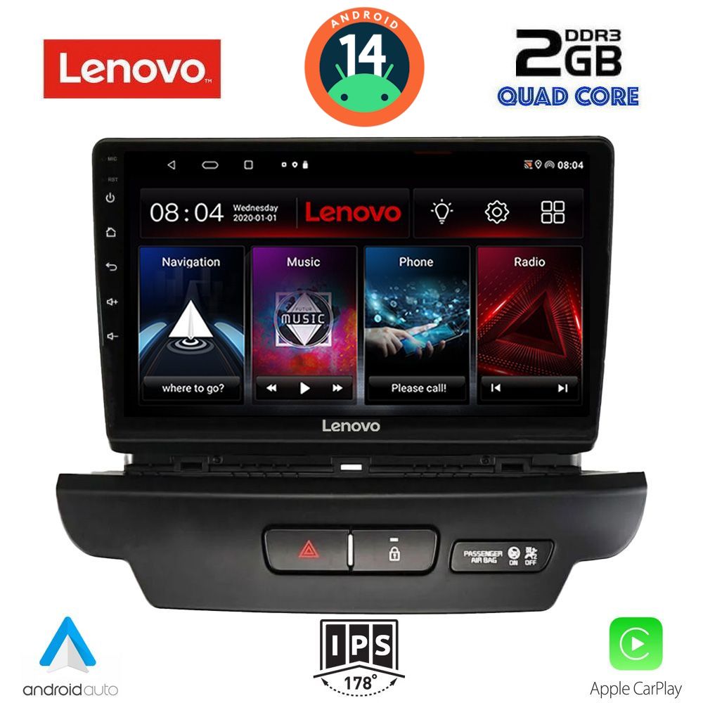 LENOVO LVD 2304_CPA (10inc) MULTIMEDIA TABLET for KIA CEED - XCEED mod. 2018-2022