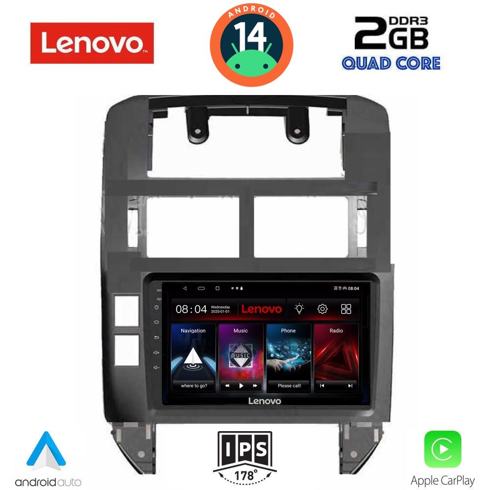 LENOVO LVD 2755_CPA (9inc) MULTIMEDIA TABLET for VW POLO mod. 2002-2009