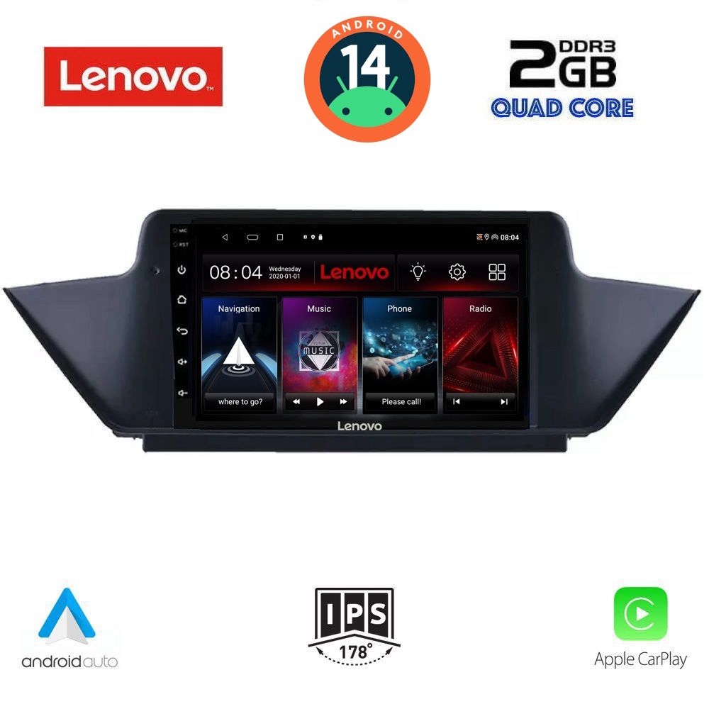 LENOVO LVD 2056_CPA (10inc) MULTIMEDIA TABLET for BMW X1 mod. 2009-2015