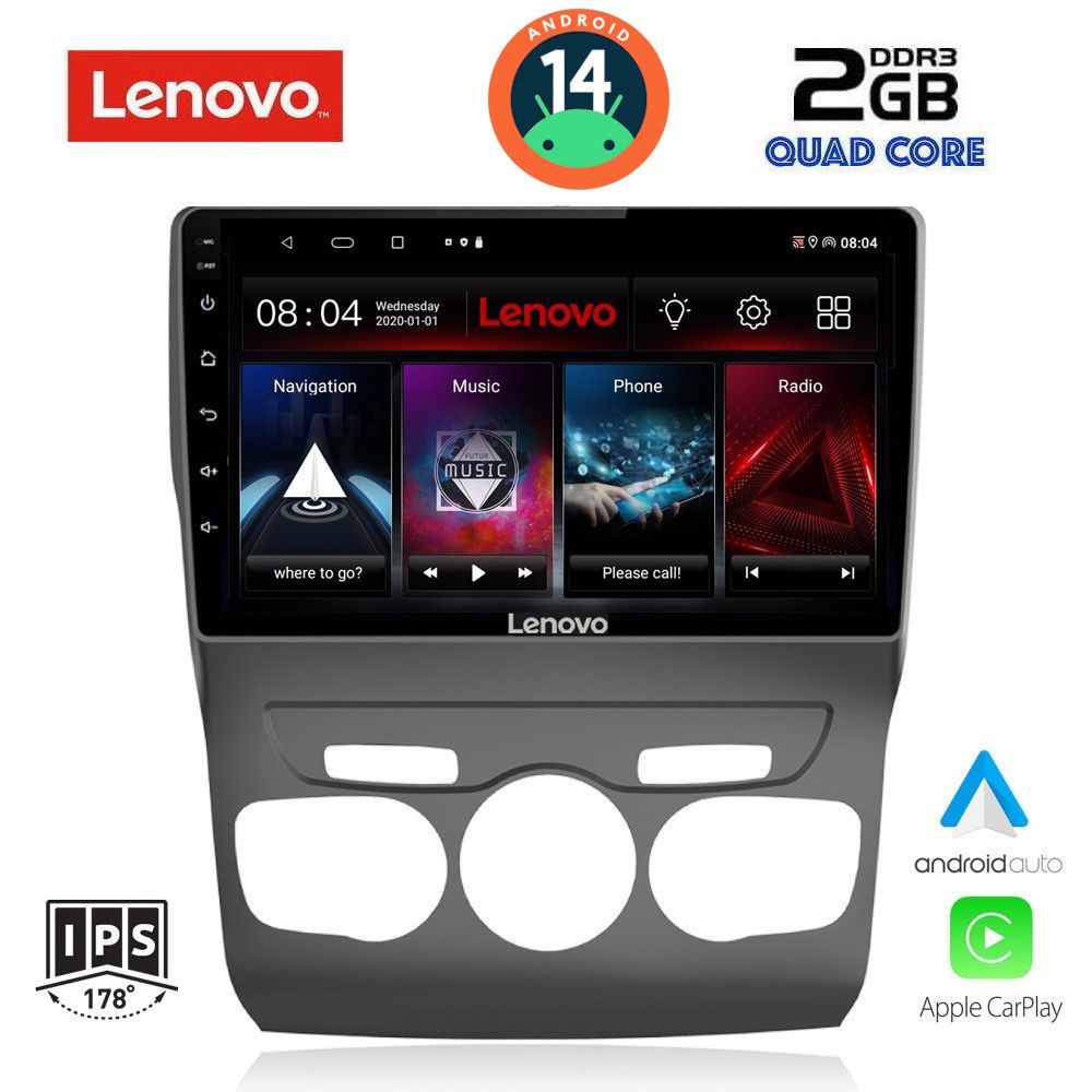 LENOVO LVD 2085_CPA (10inc) MULTIMEDIA TABLET for CITROEN C4 -DS4 mod. 2011-2018