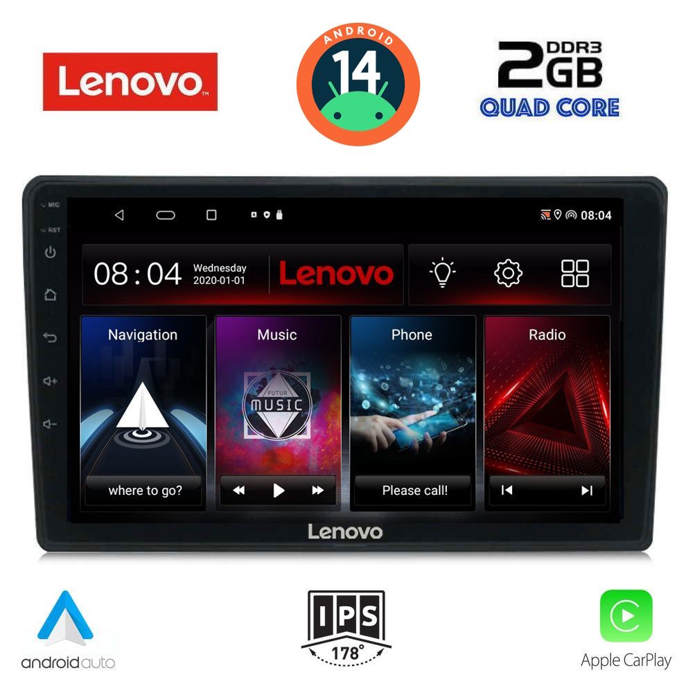 LENOVO LVD 2086_CPA (10inc) MULTIMEDIA TABLET for CITROEN C4 - DS4 mod. 2018>