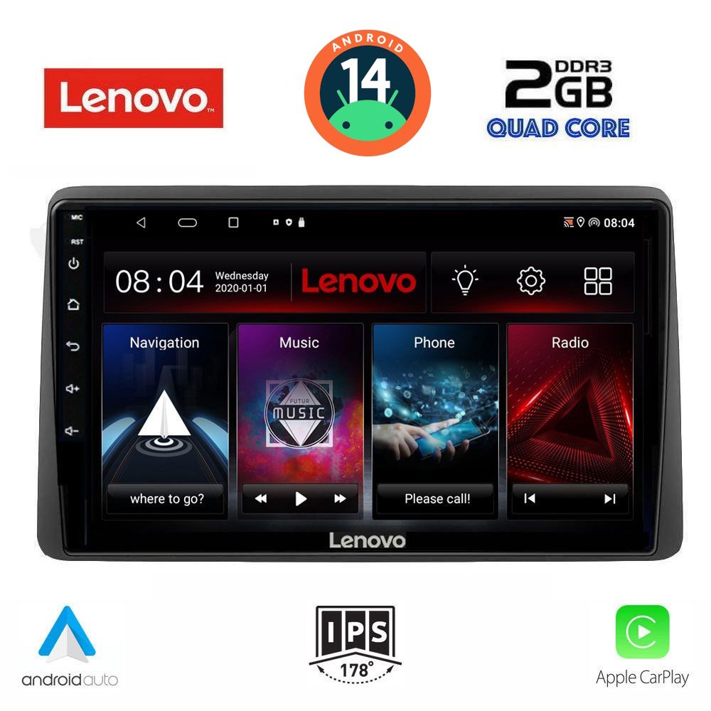 LENOVO LVD 2104_CPA (10inc) MULTIMEDIA TABLET for DACIA DUSTER mod. 2019>