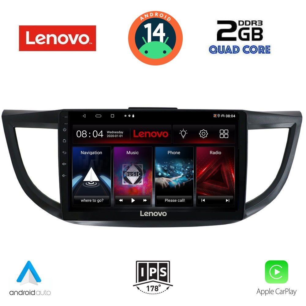 LENOVO LVD 2198_CPA (10inc) MULTIMEDIA TABLET for HONDA CRV mod. 2013-2017