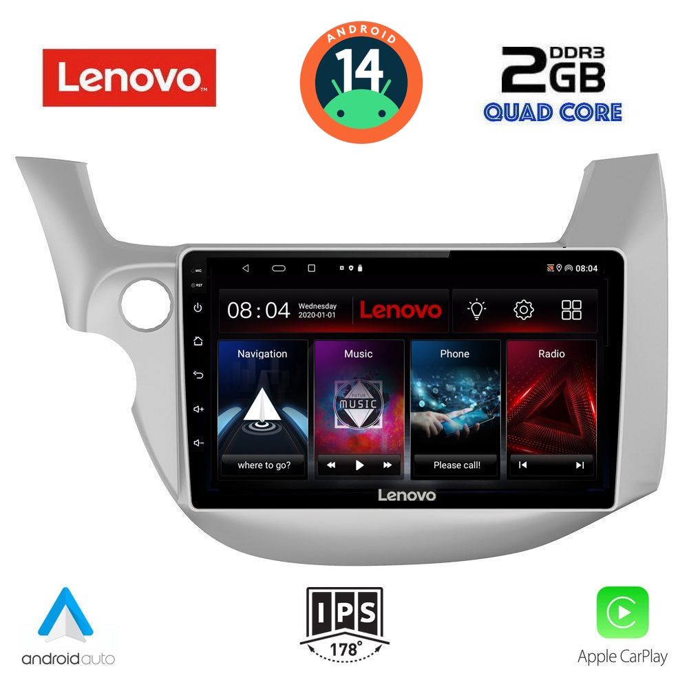 LENOVO LVD 2211_CPA (10inc) MULTIMEDIA TABLET for HONDA JAZZ mod. 2008-2012