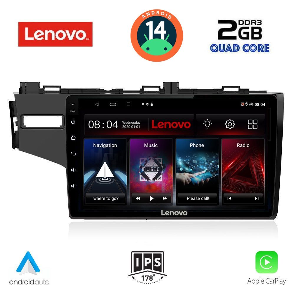 LENOVO LVD 2212_CPA (10inc) MULTIMEDIA TABLET for HONDA JAZZ mod. 2013-2019