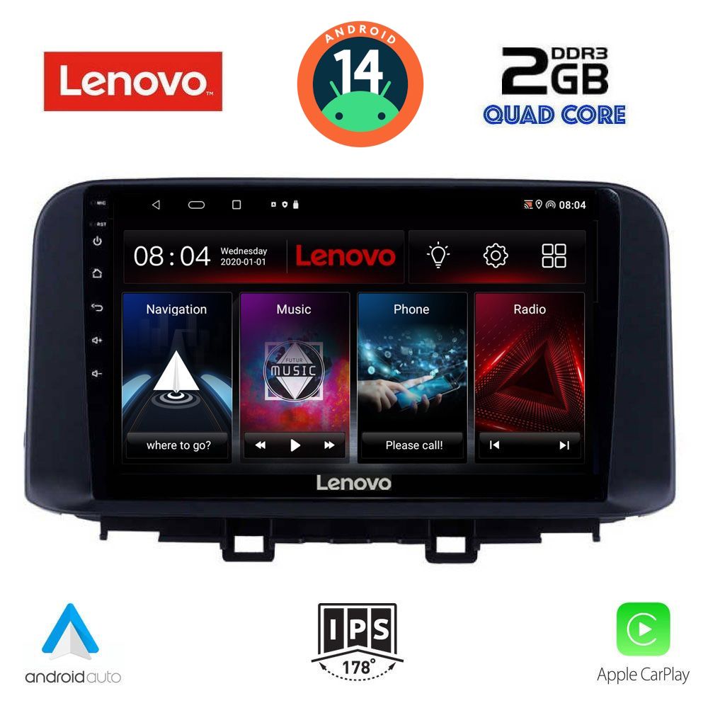 LENOVO LVD 2237_CPA (10inc) MULTIMEDIA TABLET for HYUNDAI KONA mod. 2017>