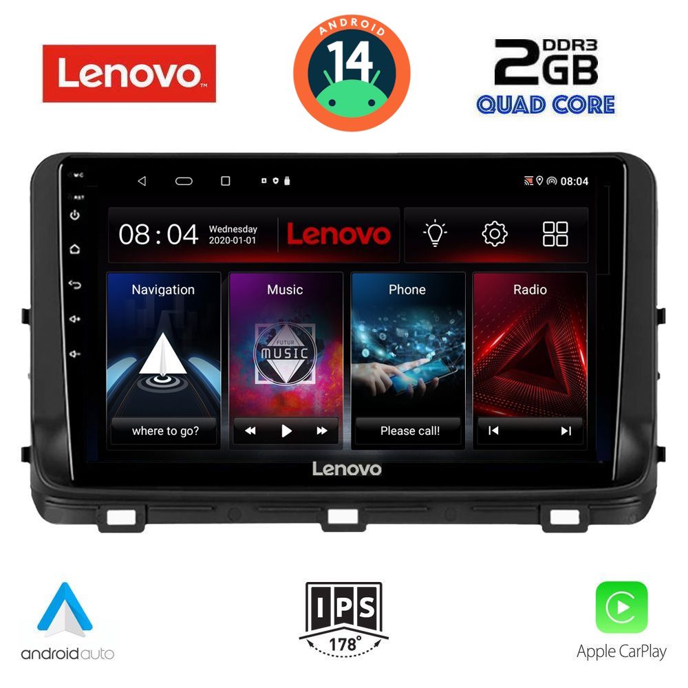 LENOVO LVD 2303_CPA (10inc) MULTIMEDIA TABLET for KIA CEED - XCEED mod. 2018-2022