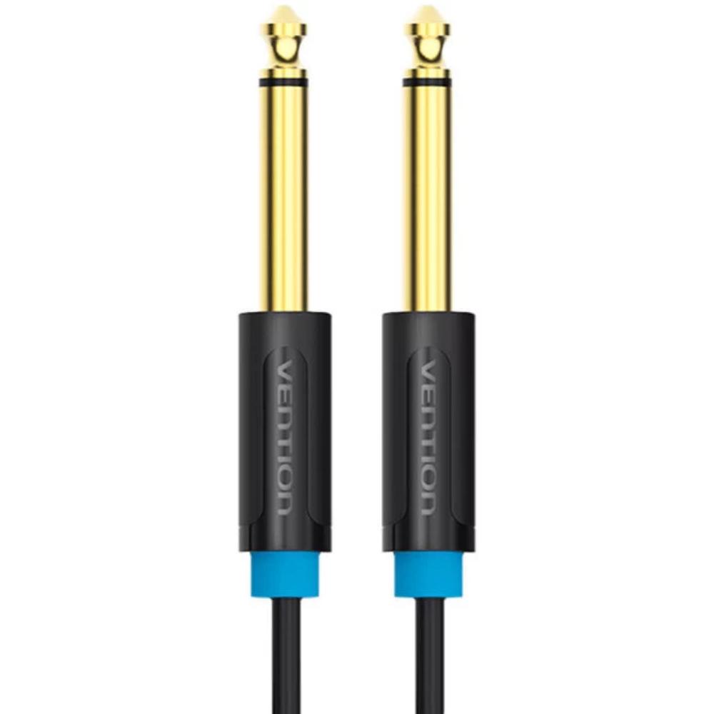 VENTION 6.5mm Male to Male Audio Cable 5M Black (BAABJ) (VENBAABJ)