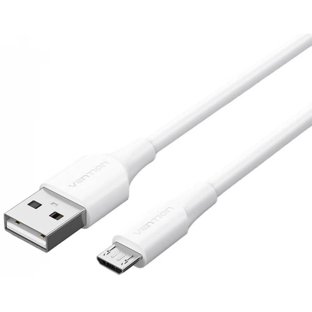 VENTION USB 2.0 A Male to Micro B Male 2A Cable 2M White (CTIWH) (VENCTIWH)