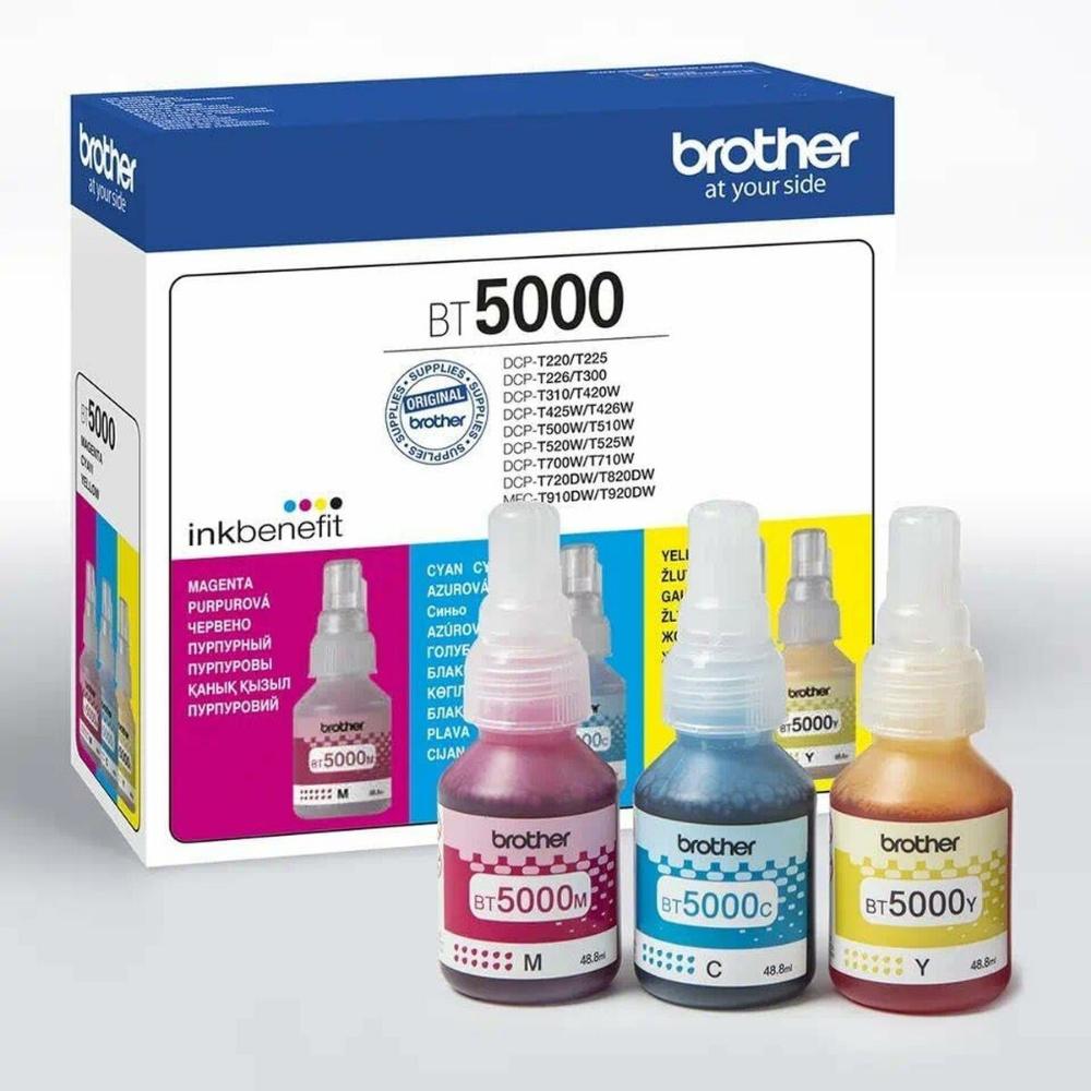 Brother Μελάνι Inkjet BT-5000 CMY Value Pack (BT5000CLVAL) (BRO-BT-5000CLVAL)