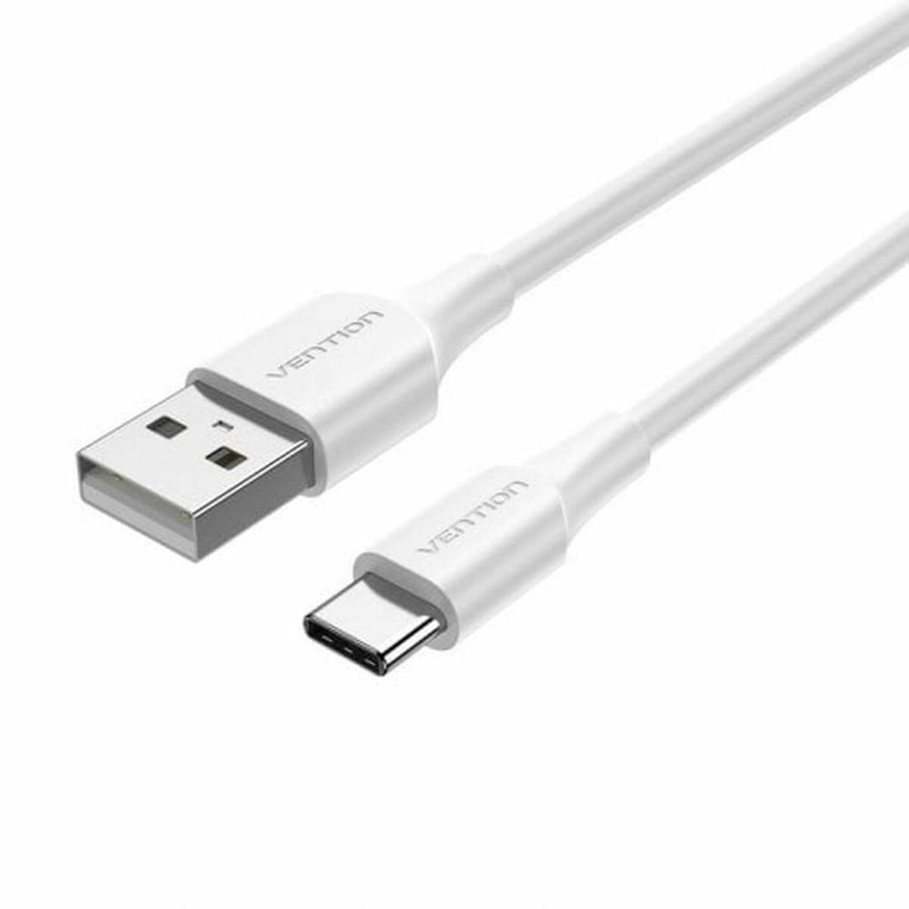 VENTION USB 2.0 A Male to Type-C Male 3A Cable 1.5M White (CTHWG) (VENCTHWG)