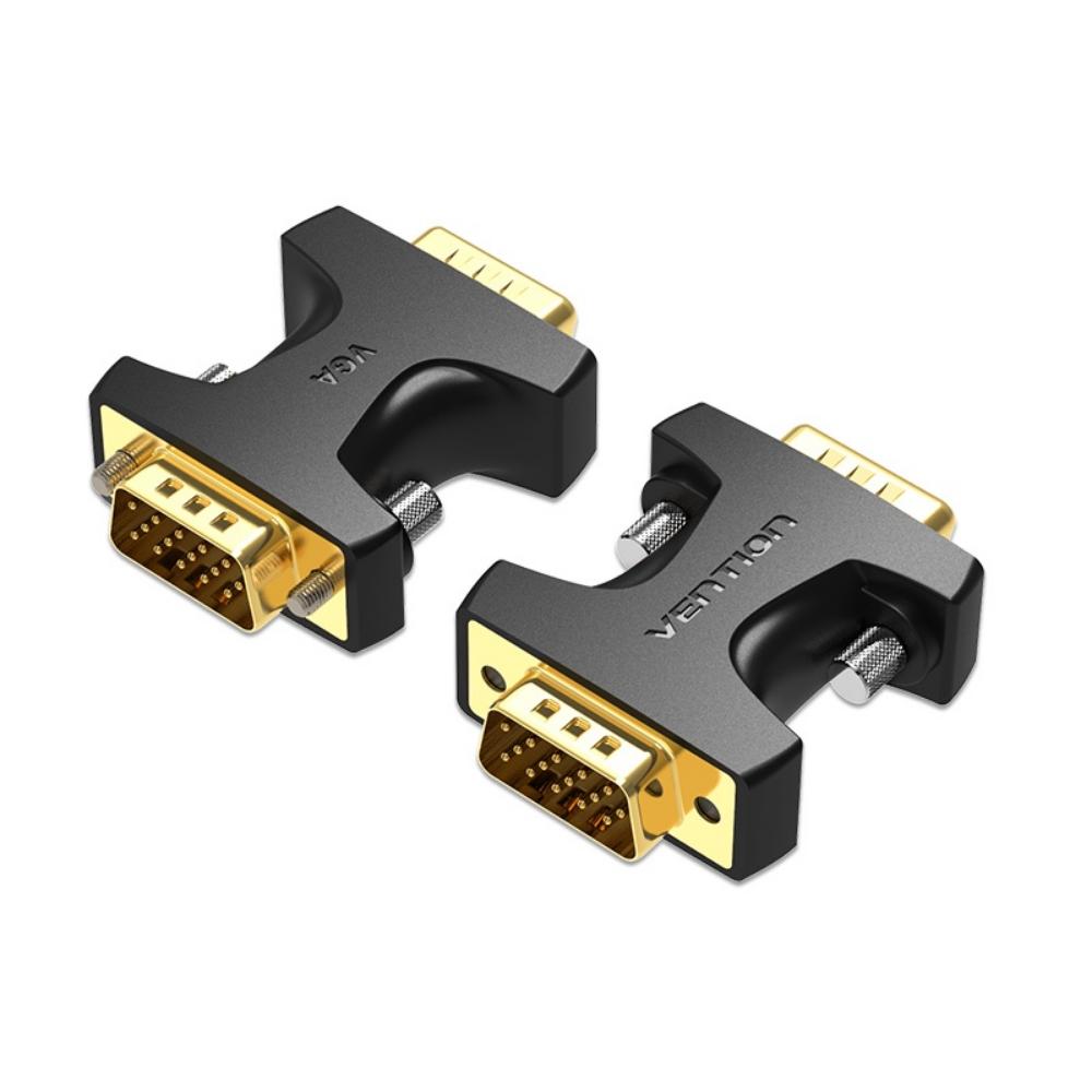 VENTION VGA Male to Male Adapter Black (DDEB0) (VENDDEB0)