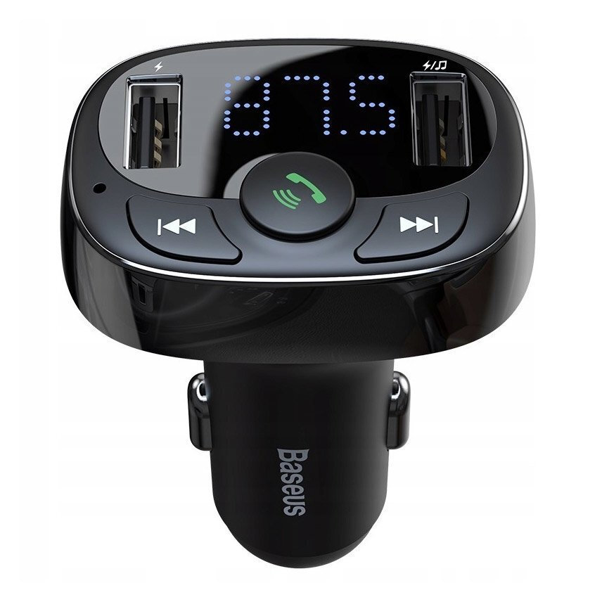 Baseus FM Transmitter Αυτοκινήτου με Bluetooth / MicroSD / USB