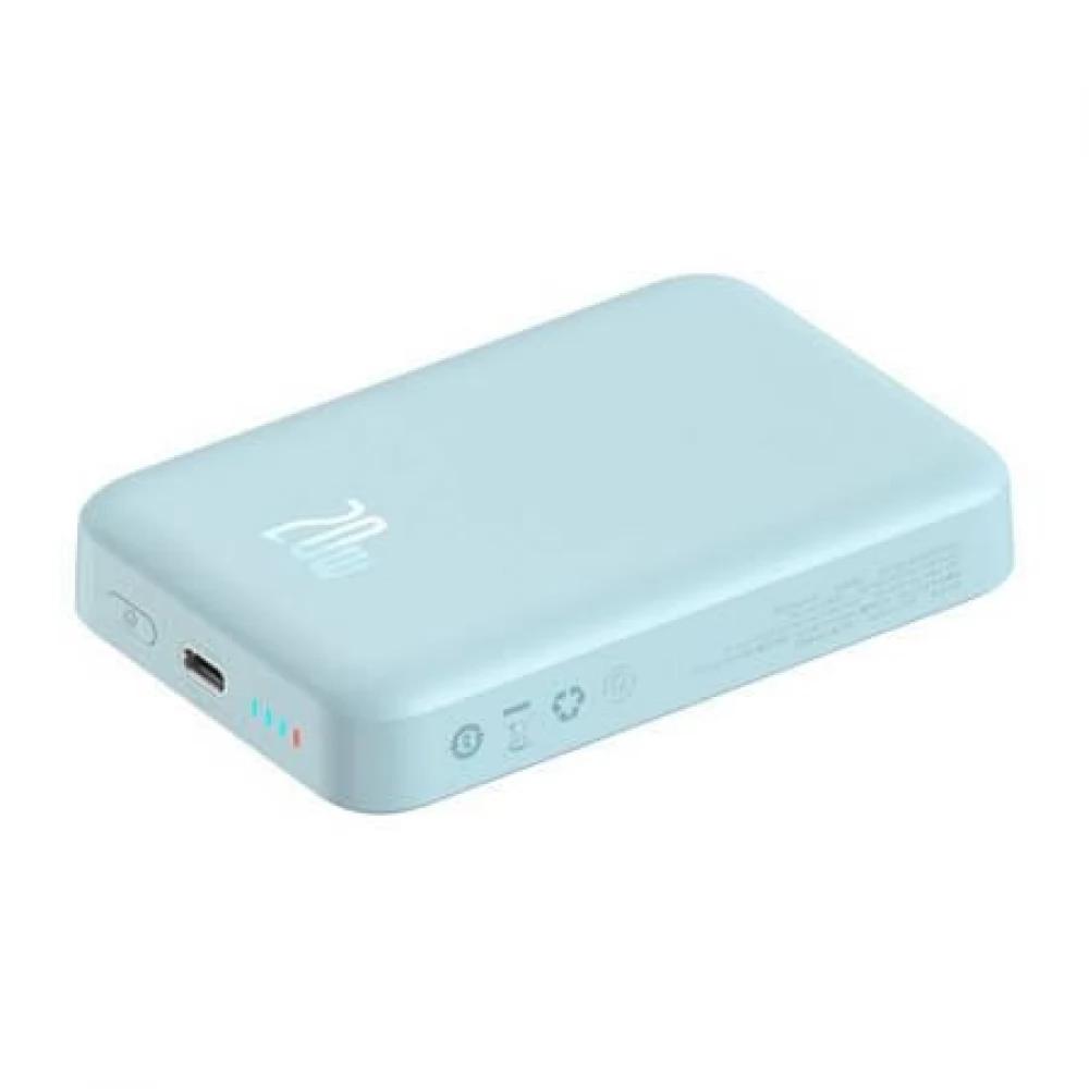 Baseus Powerbank Magnetic Mini 10000mAh USB-C 20W MagSafe blue (PPCX110103) (BASPPCX110103)