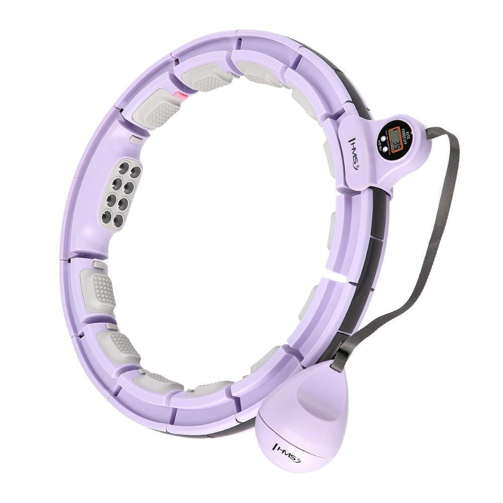 HMS HHM13 Hula Hoop Violet Magnetic With Weight + Counter 17-44-576