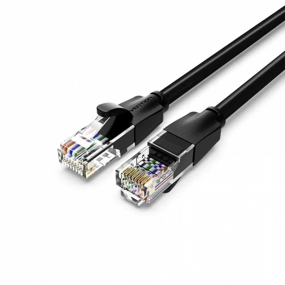 VENTION Cat.6 UTP Patch Cable 3M Black (IBEBI) (VENIBEBI)