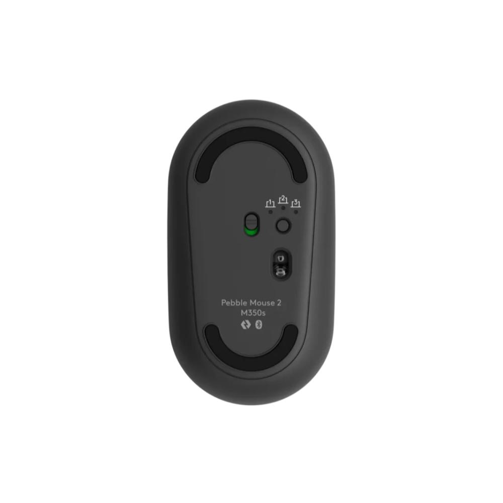 Logitech Pebble 2 M350s Ασύρματο Bluetooth Ποντίκι Graphite (910-007015) (LOGM350SBK)