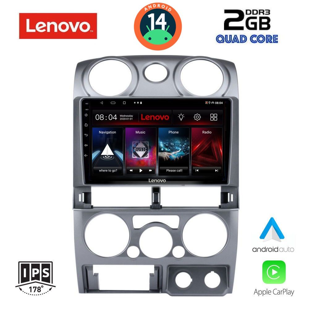 LENOVO LVD 2254_CPA (9inc) MULTIMEDIA TABLET for ISUZU D-MAX mod. 2008-2012