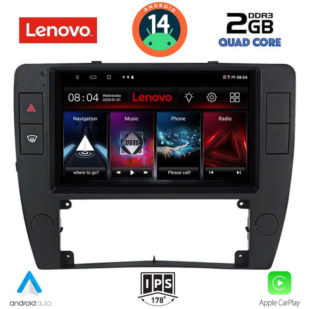 LENOVO LVD 2749_CPA (9inc) MULTIMEDIA TABLET for VW PASSAT mod. 2000-2005