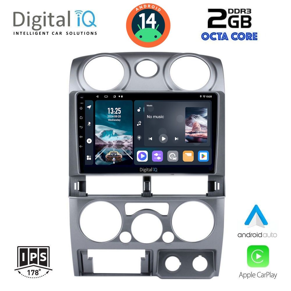 DIGITAL IQ RTG 4254_CPA (9inc) MULTIMEDIA TABLET for ISUZU D-MAX mod. 2008-2012