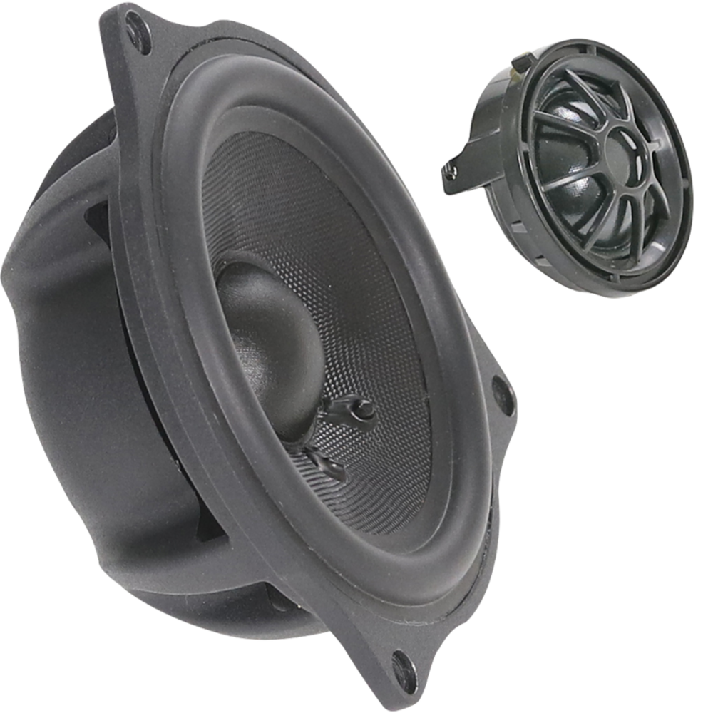 Ground Zero Gzcs 100.2bmw car Specific 100 mm / 4″ 2-way Speaker System Άμεση Παράδοση