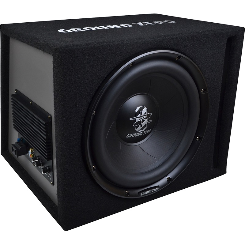 Ground Zero Gzib 30br-act Gzib 30br-Act 30 cm / 12″ Vented Subwoofer Loaded Active Enclosure Άμεση Παράδοση