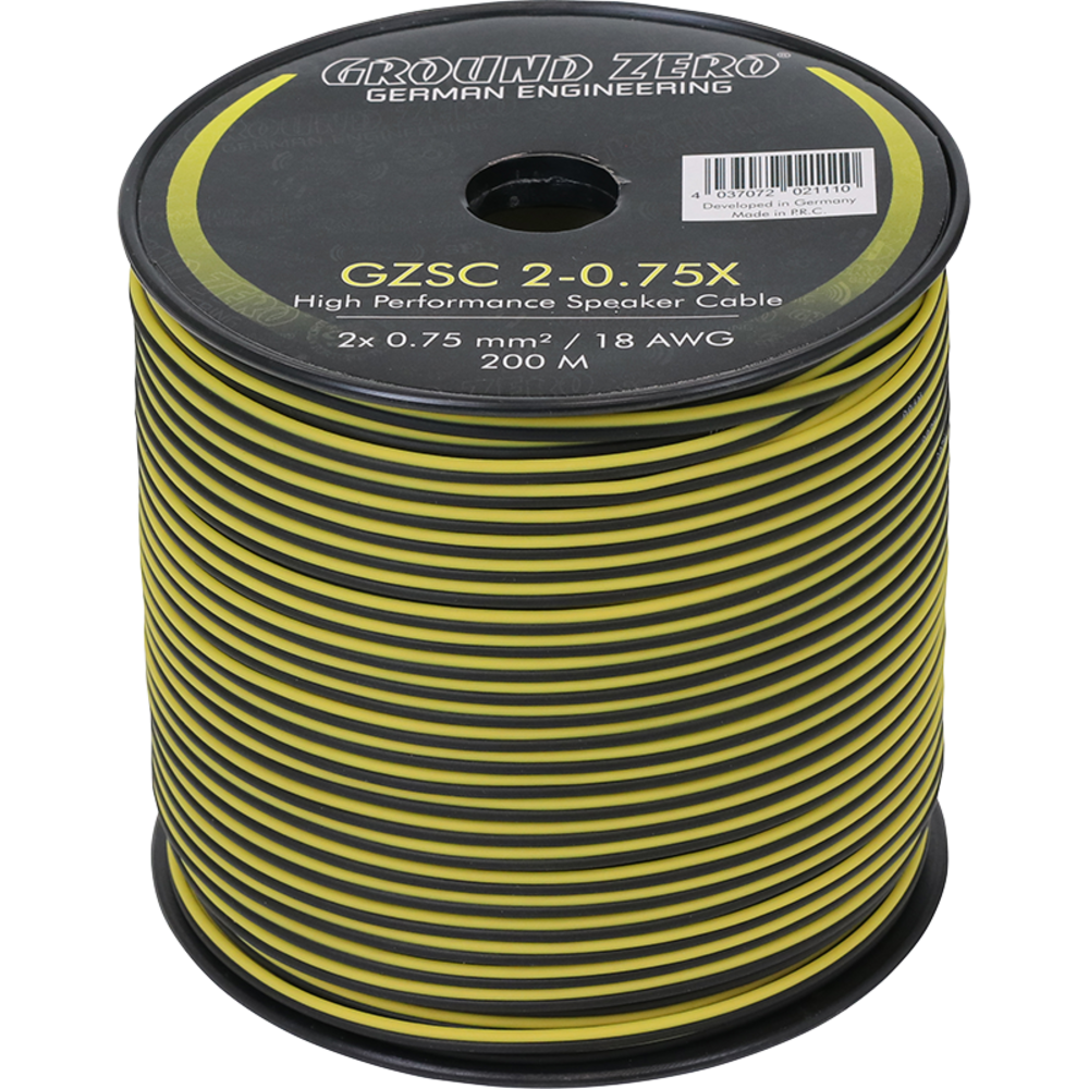 Gzsc 2-0.75x 2x 0.75 mm² Speaker Wire