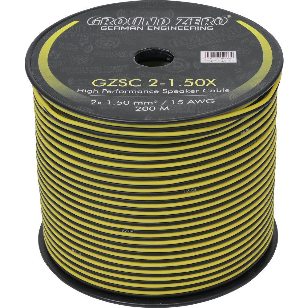 Gzsc 2-1.50 2x 1.50 mm² Speaker Wire