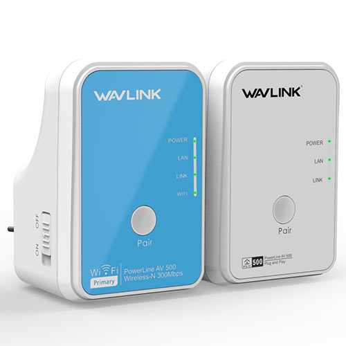 WAVLINK WI-FI N300 + POWERLINE AV500 EDITION KIT