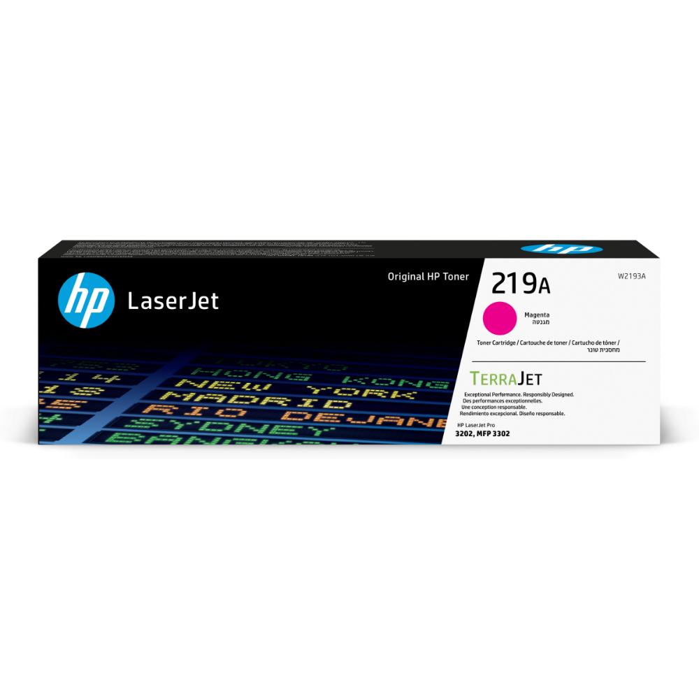 HP 219A Magenta LaserJet Toner Cartridge (W2193A) (HPW2193A)