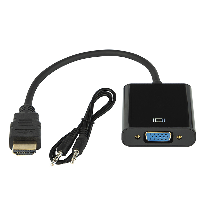 DM-92-129 . Μετατροπέας HDMI σε VGA με υποδοχή και καλώδιο 3.5mm