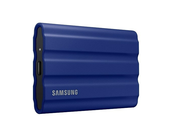 Samsung Portable SSD T7 Shield USB 3.2 Gen 2 2TB Blue (MU-PE2T0R/EU) (SAMMUPE2T0REU)