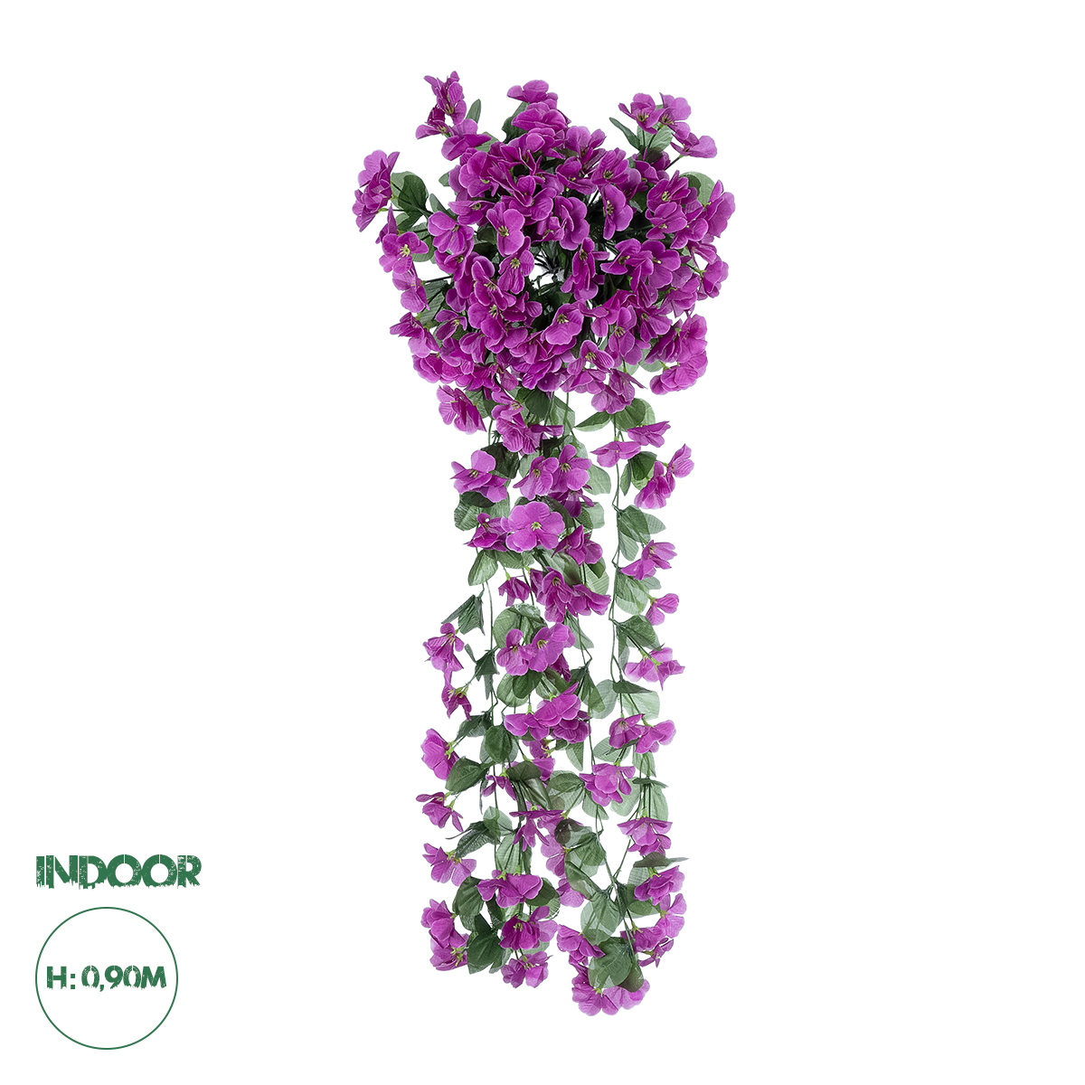 GloboStar® Artificial Garden HANGING CALIBRACHOA BRANCH 21064 Διακοσμητικό Κλαδί Καλιμπραχόα Φ25 x Υ90cm